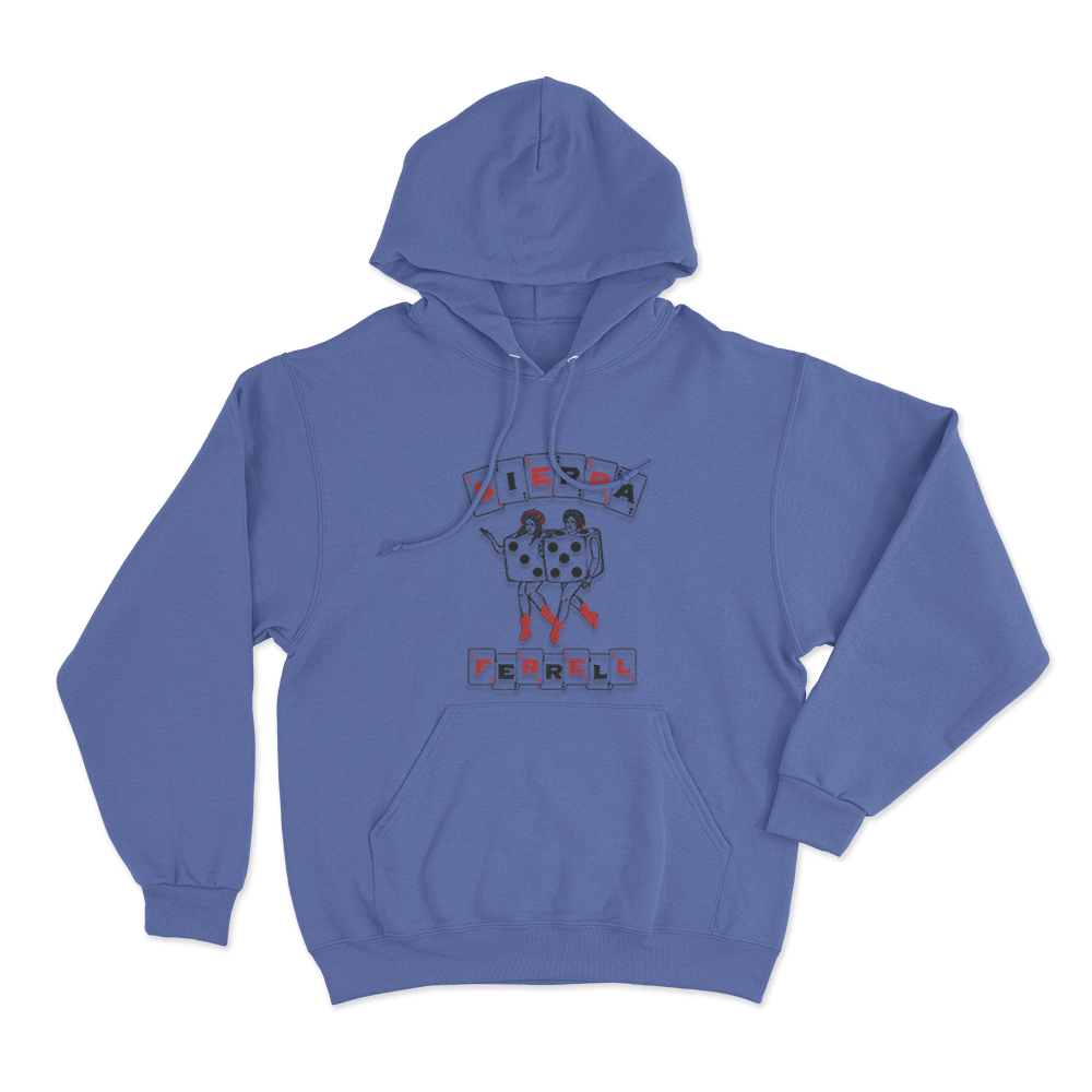 Dice Unisex Hoodie Blue Dice Unisex Hoodie Blue