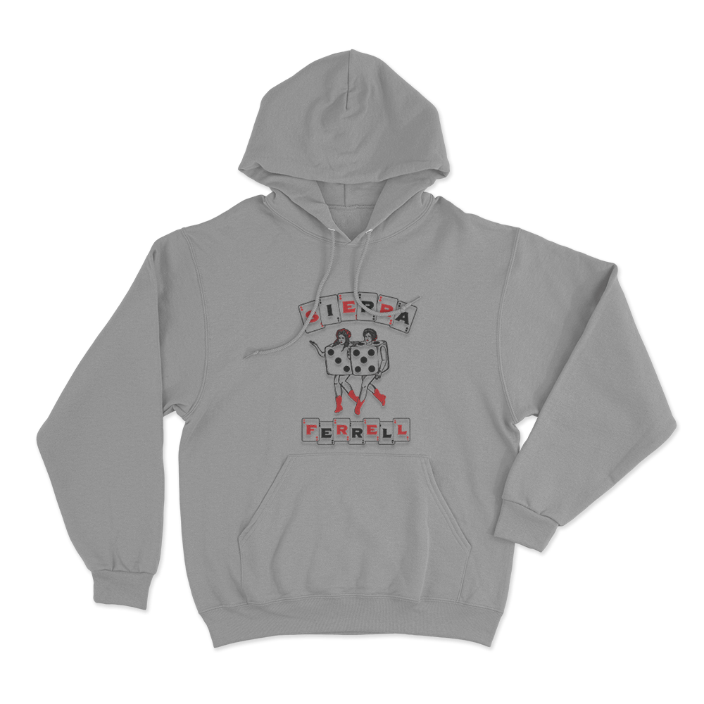 Dice Unisex Hoodie Grey Dice Unisex Hoodie Grey
