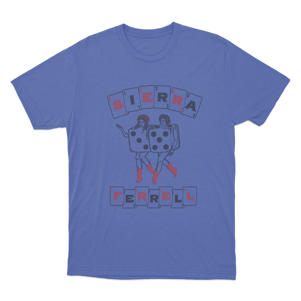 Dice Unisex T Shirt Blue Dice Unisex T Shirt Blue