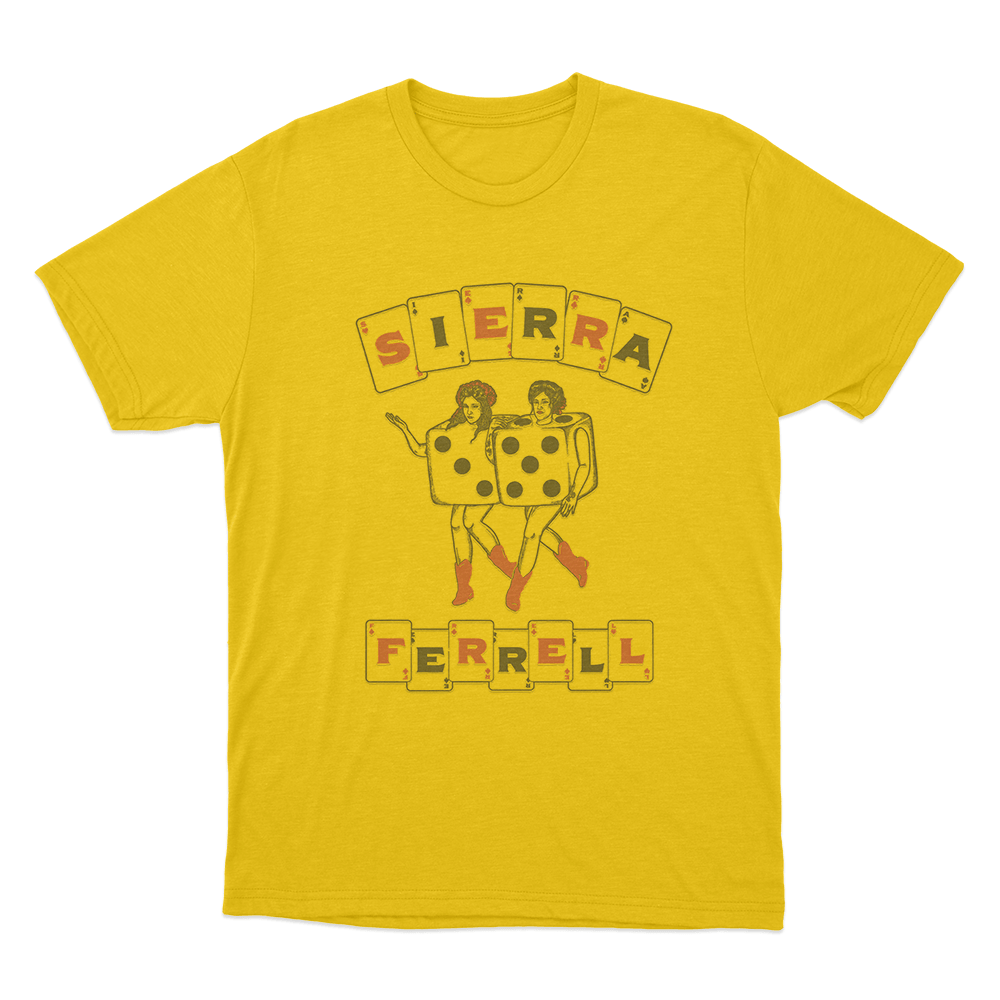 Dice Unisex T Shirt Yellow Dice Unisex T Shirt Yellow
