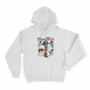 Hat Legs Unisex Hoodie White