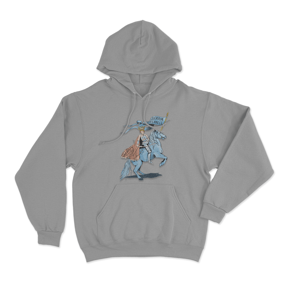 Knight Tour Unisex Hoodie Grey Knight Tour Unisex Hoodie Grey