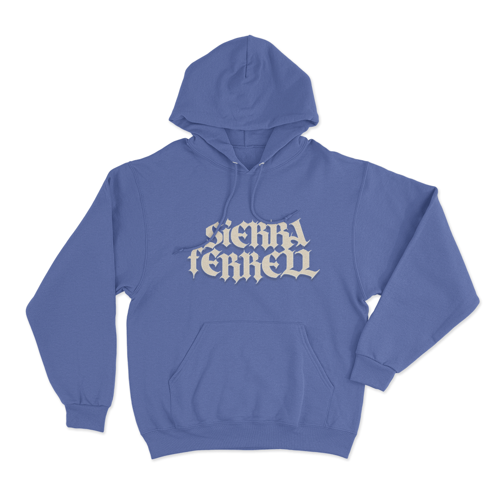 Sierra Ferrell Logo Unisex Hoodie Blue Sierra Ferrell Logo Unisex Hoodie Blue
