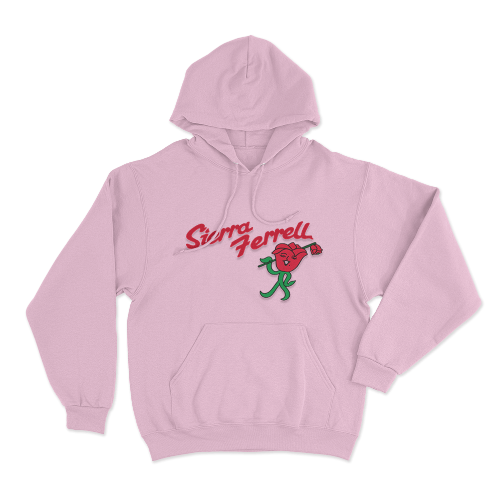 Sierra Ferrell Rose Unisex Hoodie Pink Sierra Ferrell Rose Unisex Hoodie Pink