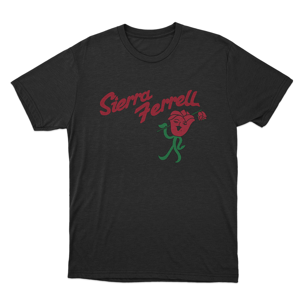 Sierra Ferrell Rose Unisex T Shirt Black Sierra Ferrell Rose Unisex T Shirt Black