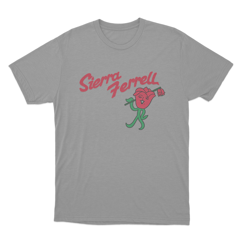 Sierra Ferrell Rose Unisex T Shirt Grey Sierra Ferrell Rose Unisex T Shirt Grey