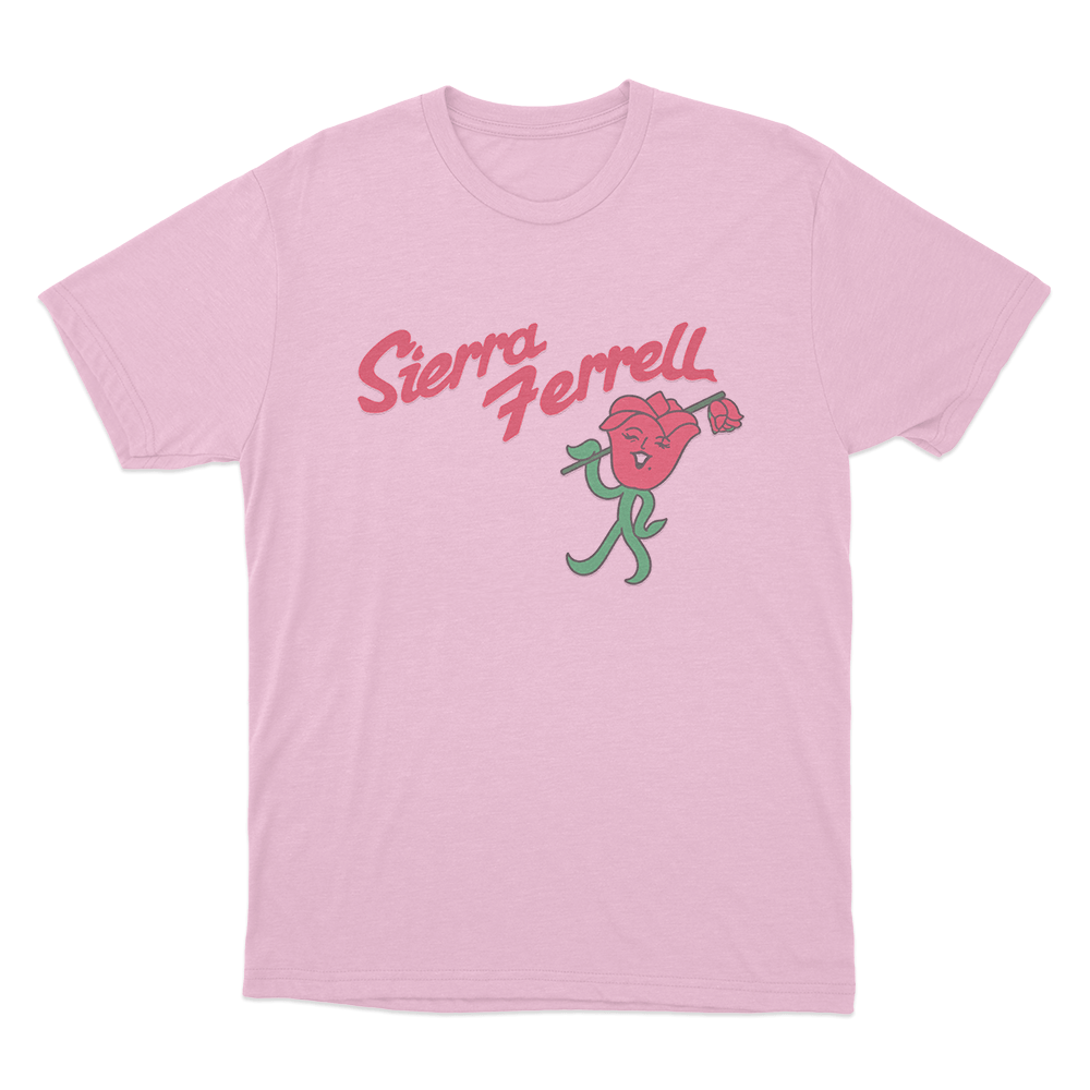 Sierra Ferrell Rose Unisex T Shirt Pink Sierra Ferrell Rose Unisex T Shirt Pink