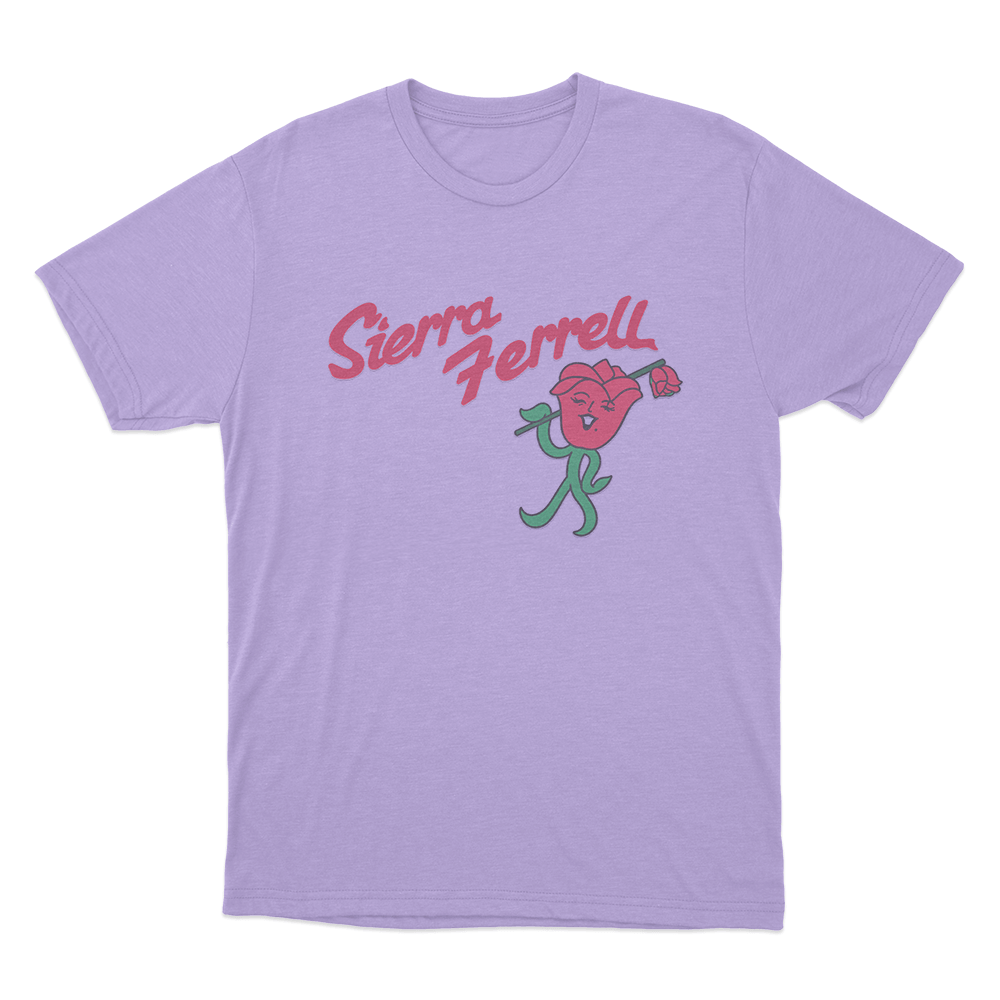 Sierra Ferrell Rose Unisex T Shirt Purple Sierra Ferrell Rose Unisex T Shirt Purple