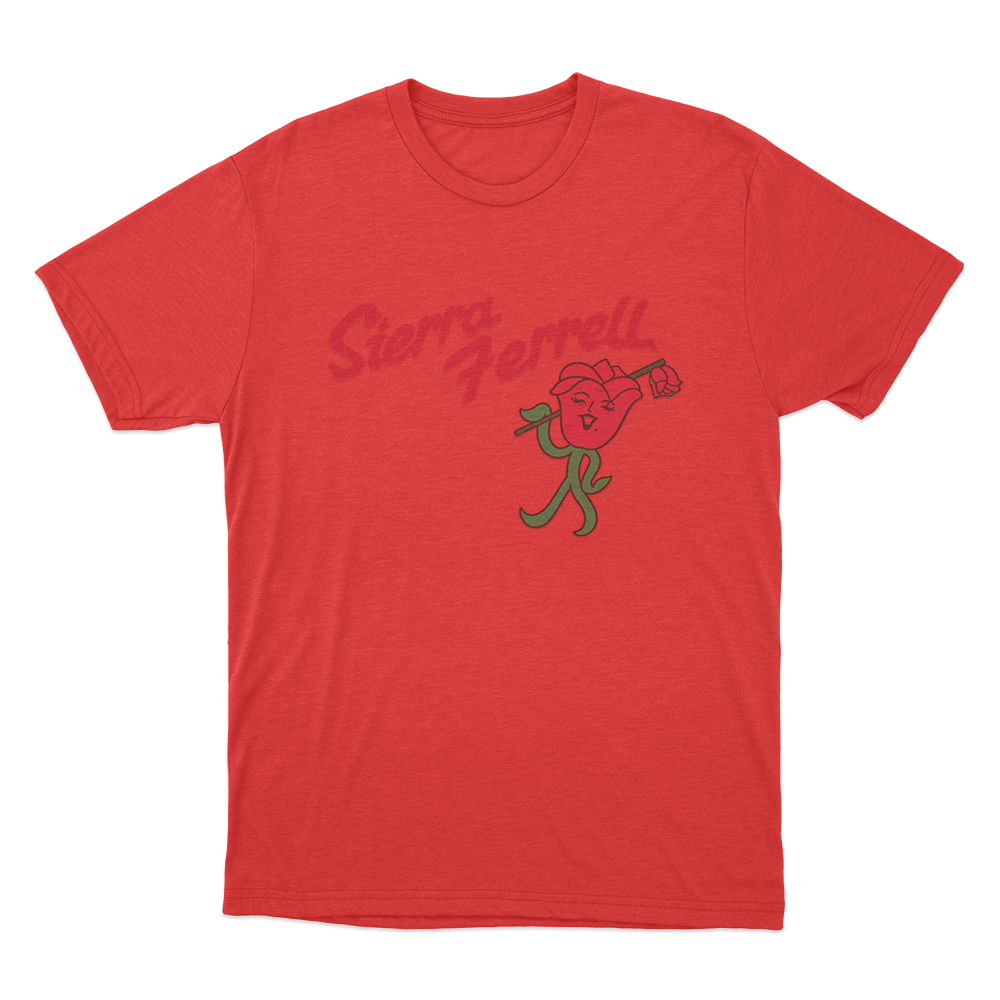 Sierra Ferrell Rose Unisex T Shirt Red Sierra Ferrell Rose Unisex T Shirt Red