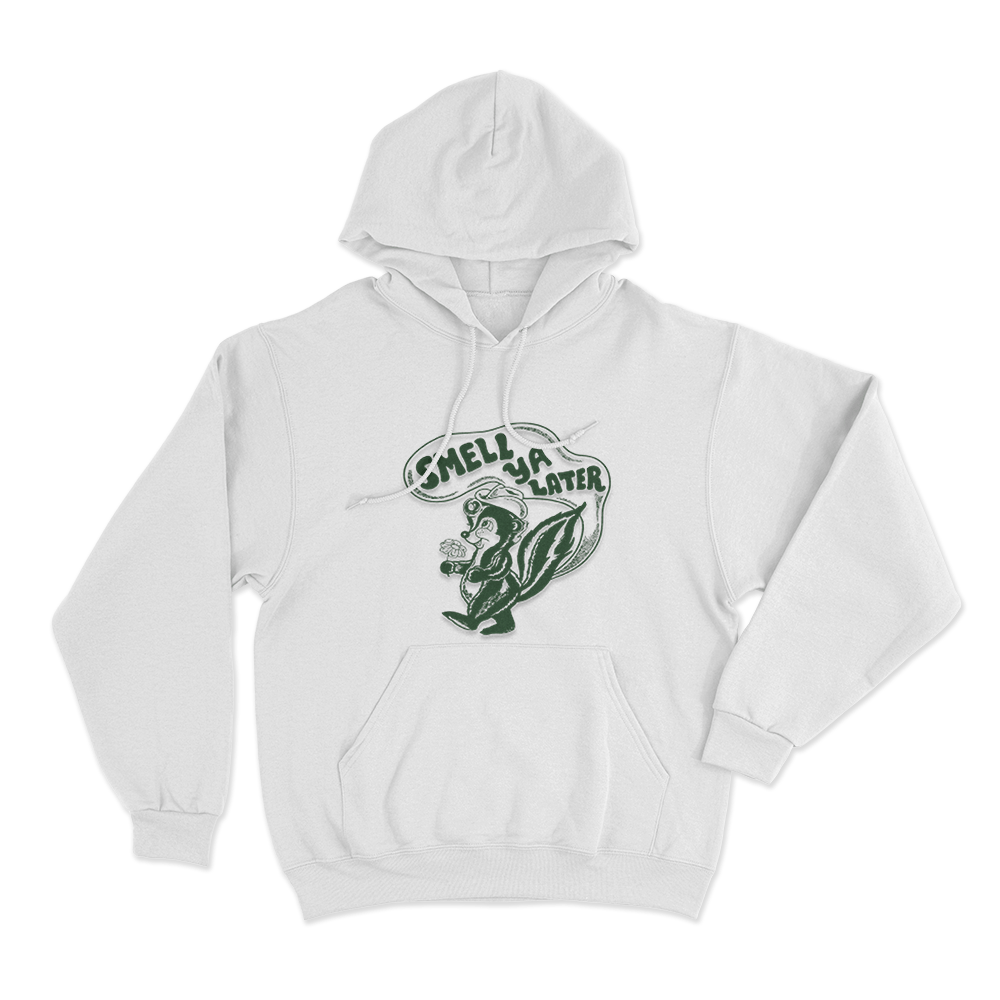 Smell Ya Later Unisex Hoodie White Smell Ya Later Unisex Hoodie White