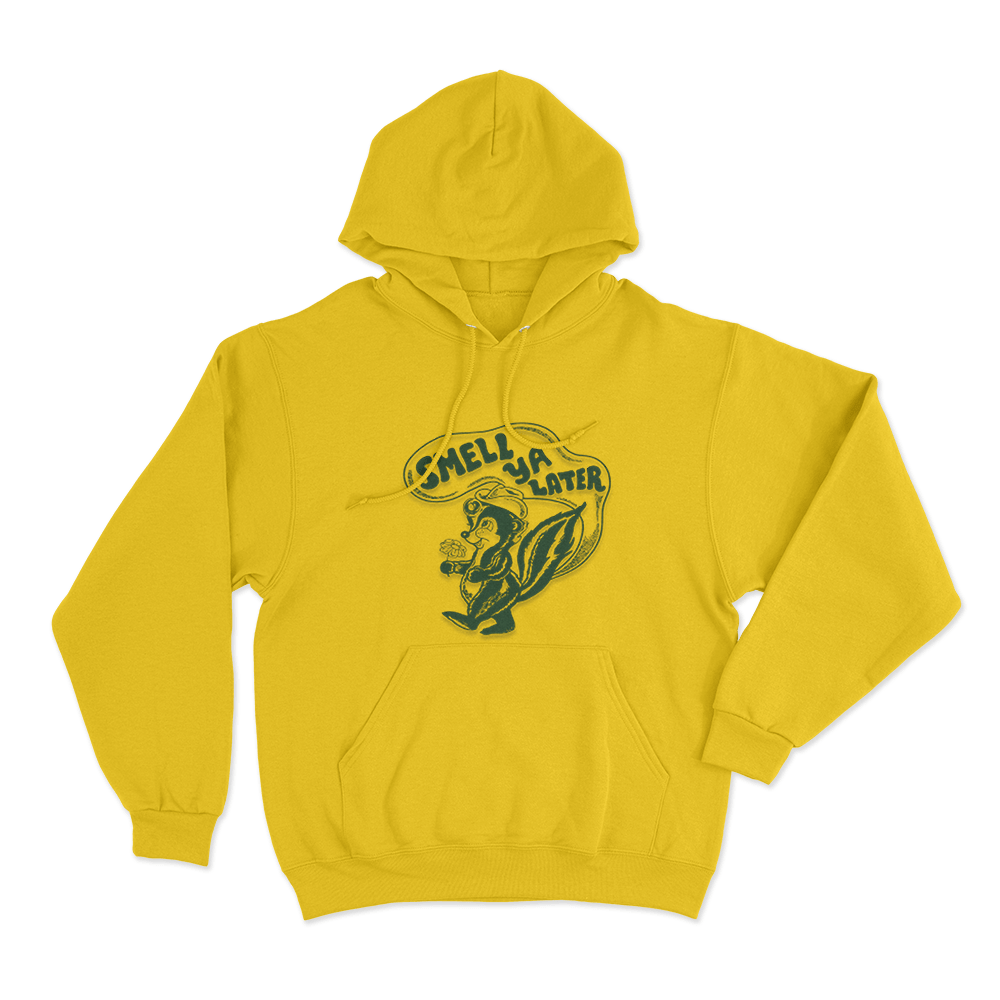 Smell Ya Later Unisex Hoodie Yellow Smell Ya Later Unisex Hoodie Yellow